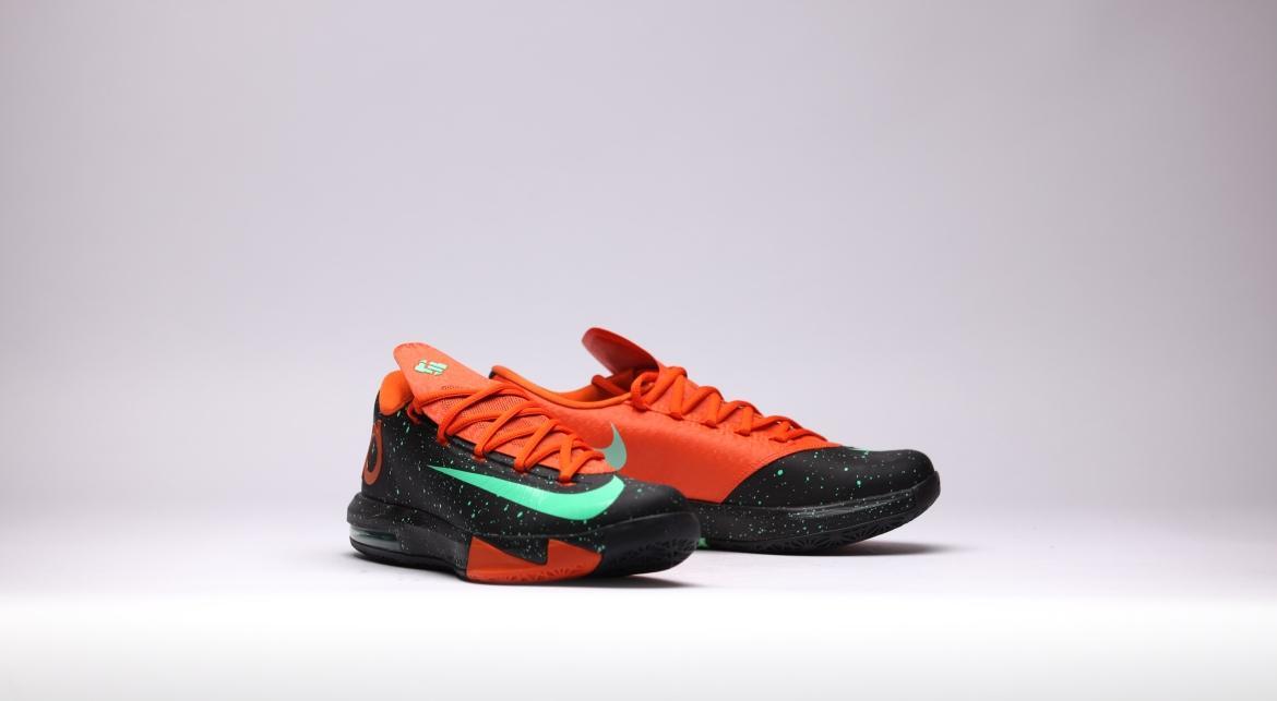 Nike KD VI オレンジ 27cm nike-zoom-kd-vi-black-orange-